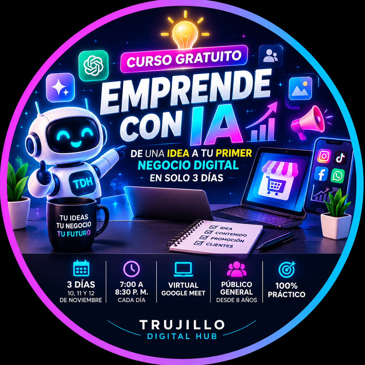 Emprende con IA - Trujillo Digital Hub